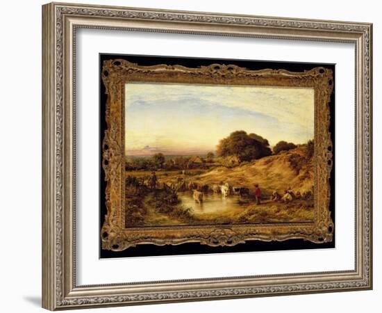 Sunset, 1860-John Linnell-Framed Giclee Print