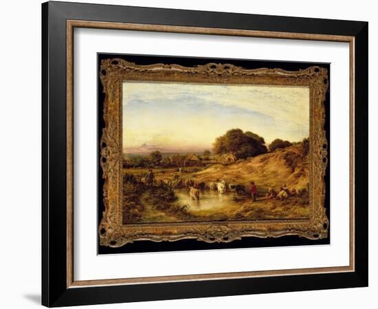 Sunset, 1860-John Linnell-Framed Giclee Print