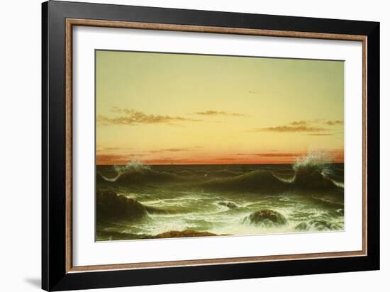 Sunset, 1861-Martin Johnson Heade-Framed Giclee Print