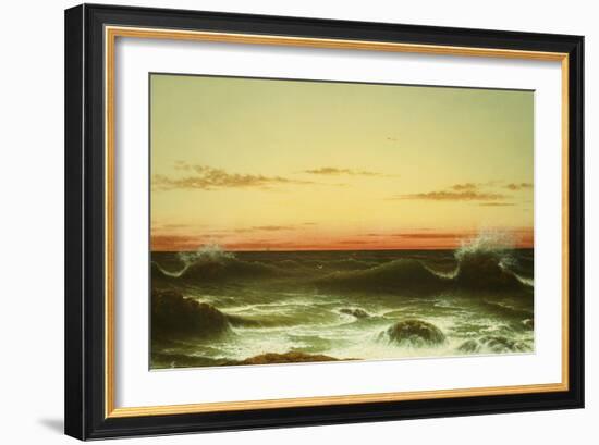 Sunset, 1861-Martin Johnson Heade-Framed Giclee Print