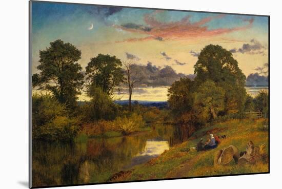 Sunset, 1861-Benjamin Williams Leader-Mounted Giclee Print