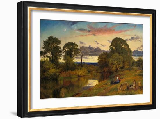 Sunset, 1861-Benjamin Williams Leader-Framed Giclee Print