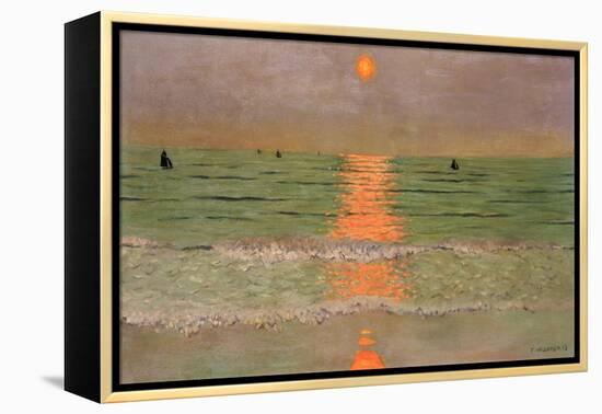 Sunset, 1913-Félix Vallotton-Framed Premier Image Canvas