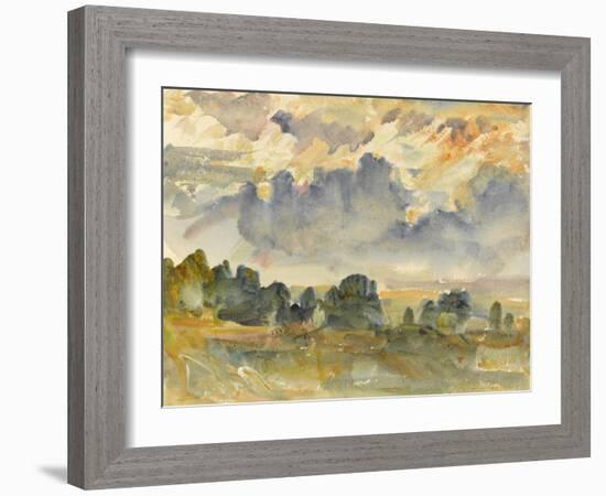 Sunset, 1915-Philip Wilson Steer-Framed Giclee Print