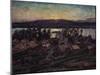 Sunset, 1928-Aristarkh Vasilyevich Lentulov-Mounted Giclee Print