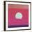 Sunset, 1972 (fuchsia)-Andy Warhol-Framed Art Print