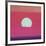 Sunset, 1972 (fuchsia)-Andy Warhol-Framed Art Print