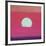 Sunset, 1972 (fuchsia)-Andy Warhol-Framed Art Print