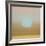 Sunset, 1972 (gold, blue)-Andy Warhol-Framed Art Print