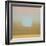 Sunset, 1972 (gold, blue)-Andy Warhol-Framed Art Print