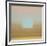 Sunset, 1972 (gold, blue)-Andy Warhol-Framed Art Print