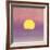 Sunset, 1972 (lavender)-Andy Warhol-Framed Art Print