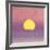 Sunset, 1972 (lavender)-Andy Warhol-Framed Art Print