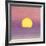 Sunset, 1972 (lavender)-Andy Warhol-Framed Art Print