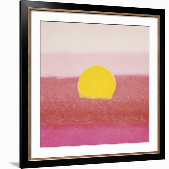 Sunset, 1972 (pink)-Andy Warhol-Framed Art Print