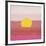 Sunset, 1972 (pink)-Andy Warhol-Framed Art Print