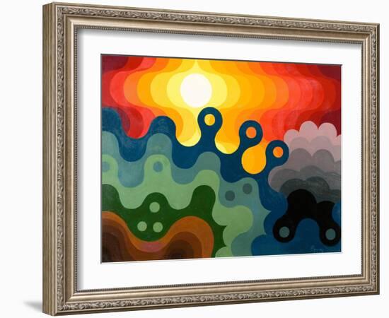 Sunset, 1985-Emil Parrag-Framed Giclee Print