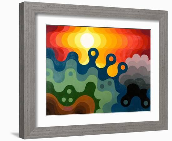 Sunset, 1985-Emil Parrag-Framed Giclee Print