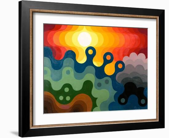 Sunset, 1985-Emil Parrag-Framed Giclee Print