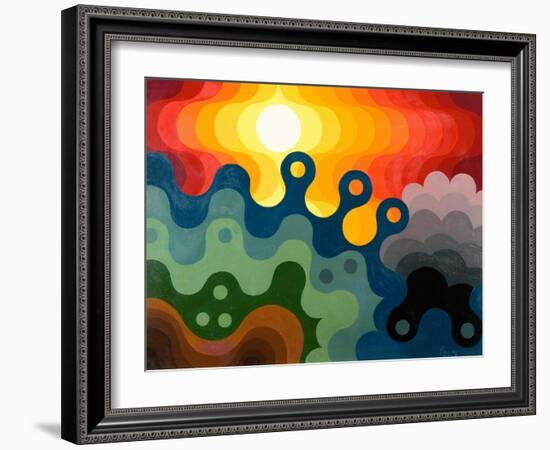 Sunset, 1985-Emil Parrag-Framed Giclee Print