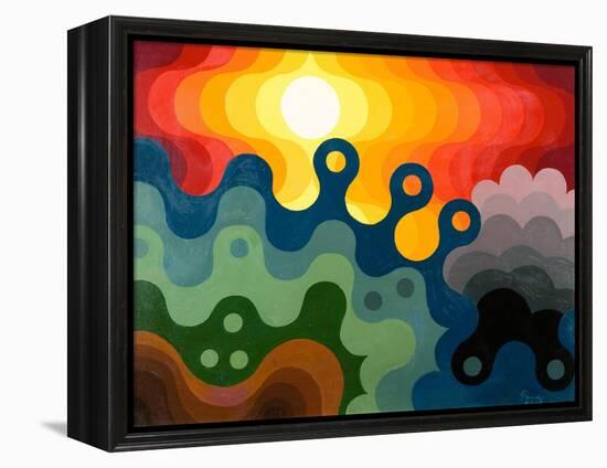 Sunset, 1985-Emil Parrag-Framed Premier Image Canvas