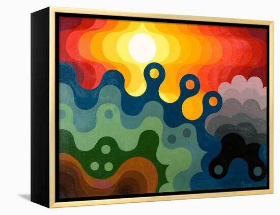 Sunset, 1985-Emil Parrag-Framed Premier Image Canvas