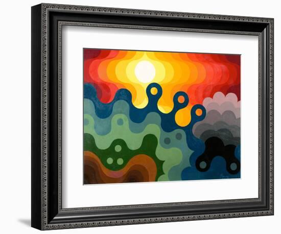 Sunset, 1985-Emil Parrag-Framed Giclee Print