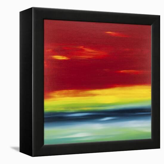 Sunset 1-Hilary Winfield-Framed Premier Image Canvas