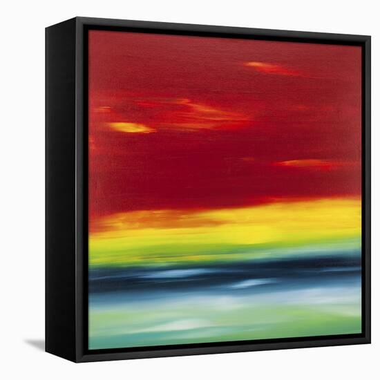 Sunset 1-Hilary Winfield-Framed Premier Image Canvas