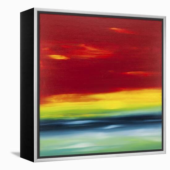 Sunset 1-Hilary Winfield-Framed Premier Image Canvas