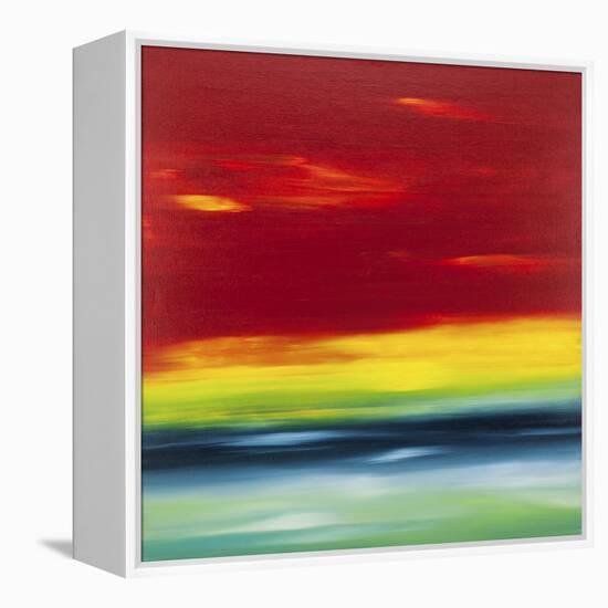 Sunset 1-Hilary Winfield-Framed Premier Image Canvas