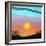 Sunset, 2003-Ann Brain-Framed Giclee Print