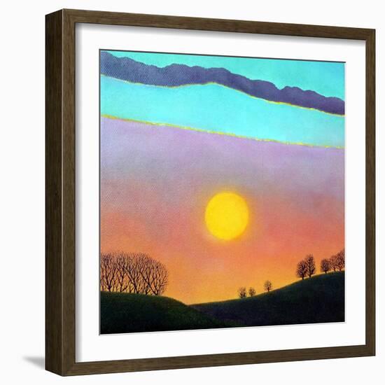 Sunset, 2003-Ann Brain-Framed Giclee Print