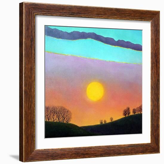 Sunset, 2003-Ann Brain-Framed Giclee Print