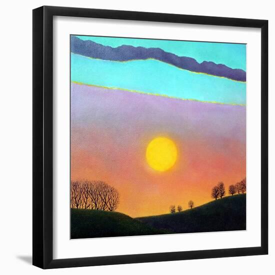 Sunset, 2003-Ann Brain-Framed Giclee Print