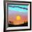 Sunset, 2003-Ann Brain-Framed Giclee Print