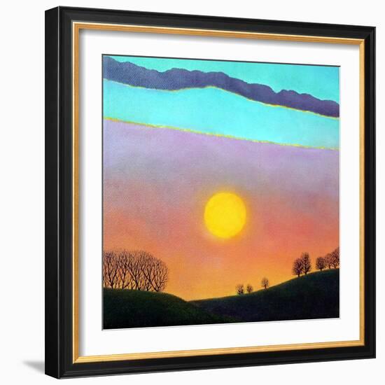 Sunset, 2003-Ann Brain-Framed Giclee Print