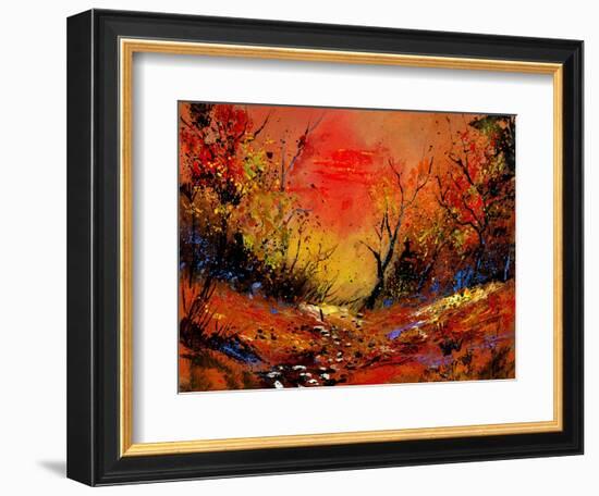 Sunset 4531-Pol Ledent-Framed Art Print