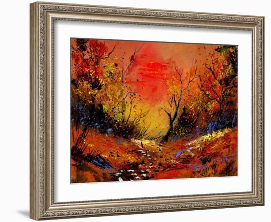 Sunset 4531-Pol Ledent-Framed Art Print