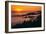 Sunset Above the Fog San Francisco Bay Area Mount Tamalpais-Vincent James-Framed Photographic Print