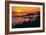 Sunset Above the Fog San Francisco Bay Area Mount Tamalpais-Vincent James-Framed Photographic Print