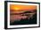 Sunset Above the Fog San Francisco Bay Area Mount Tamalpais-Vincent James-Framed Photographic Print