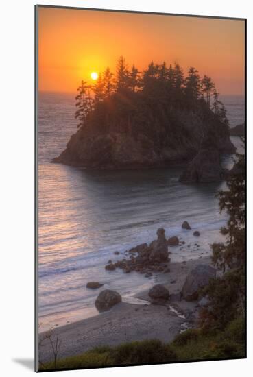 Sunset Above Trinidad State Beach California Coast-Vincent James-Mounted Photographic Print