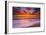 Sunset Abstract from Tamarack Beach in Carlsbad, Ca-Andrew Shoemaker-Framed Photographic Print