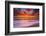 Sunset Abstract from Tamarack Beach in Carlsbad, Ca-Andrew Shoemaker-Framed Photographic Print