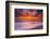 Sunset Abstract from Tamarack Beach in Carlsbad, Ca-Andrew Shoemaker-Framed Photographic Print