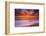 Sunset Abstract from Tamarack Beach in Carlsbad, Ca-Andrew Shoemaker-Framed Premium Photographic Print