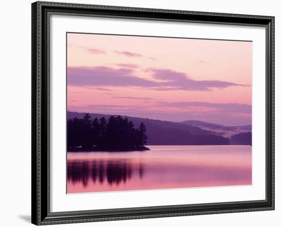 Sunset, Adirondack Lake, NY-Rudi Von Briel-Framed Photographic Print