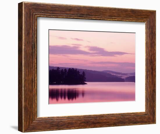 Sunset, Adirondack Lake, NY-Rudi Von Briel-Framed Photographic Print