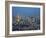 Sunset Aerial of Downtown Including Tokyo Tower and Rainbow Bridge, Tokyo, Japan-Josh Anon-Framed Photographic Print